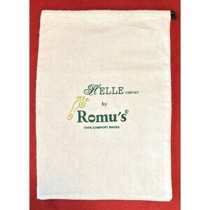 Romu's Dustcover For Shoes -- Approx 11x14" -- Drawstring